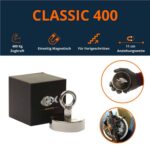 Einseitiger Neodym-Bergemagnet Classic 400 mit 400 kg Zugkraft, Produktfoto für fortgeschrittene Magnetfischer.