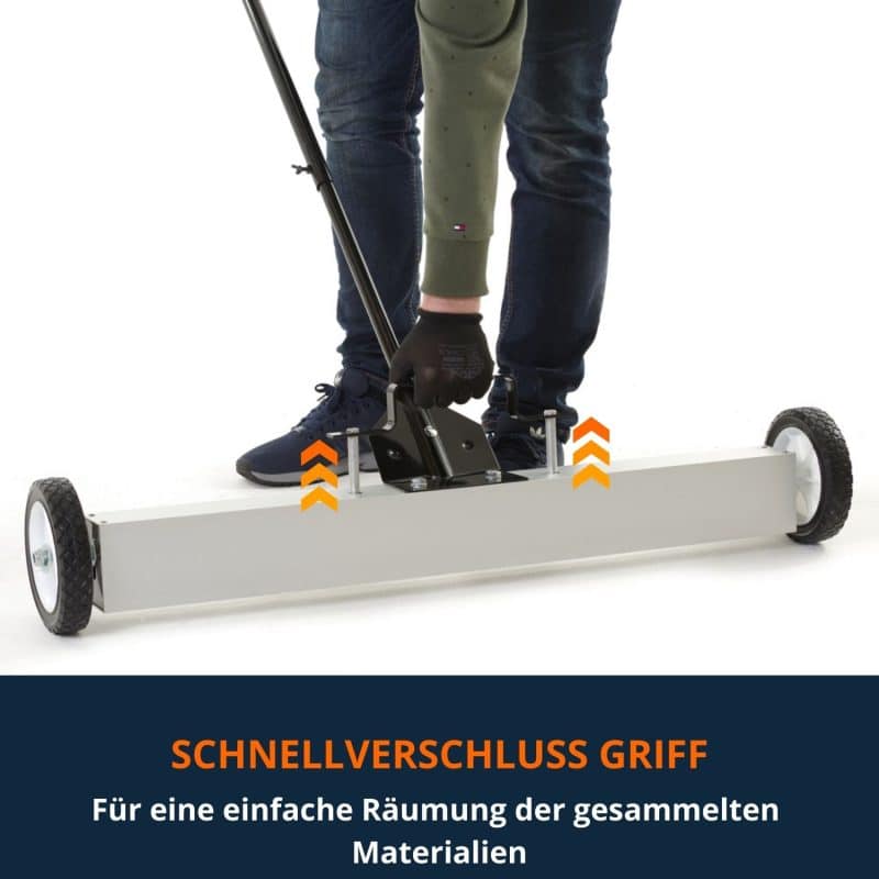 Magnetbesen Schnellverschluss griff