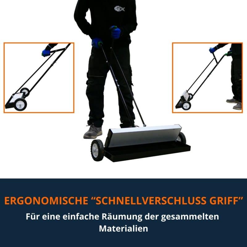 Magnetbesen 2.9 Schnellverschluss Griff