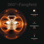 USP-Grafik des Terror 360° Bergemagneten mit Rundum-Magnetfeld, 1000 kg Gesamtzugkraft, 250 kg Zugkraft pro Seite und 17 cm Fernanziehung für Magnetfischen