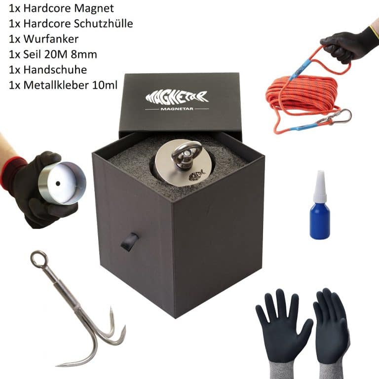 Bergemagnet-Sets zum Magnetfischen - Magnetangeln & Magnetfischen