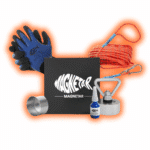 Easy 360 Kinderpaket, magnetischer Angelmagnet für Kinder, inklusive Seil, Handschuhe, Anleitung, sicherer und leichter Magnet, ideal für Einsteiger