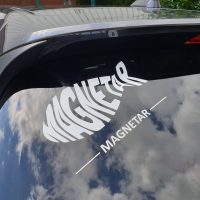 magnetar car sticker